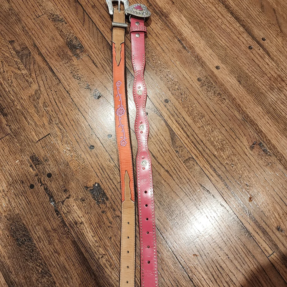 Girl's Colorful Belt Set..JNV And Nocona